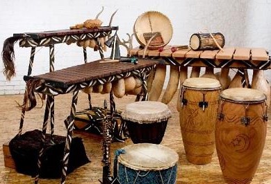 Marimbas with Drums
